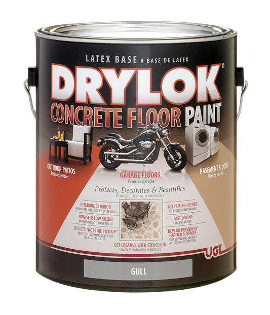 Ugl 29613 1 Gallon Gull Drylok® Latex Base Concrete Floor Paint (Pack of 2)