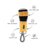 Fringe Studio Wagsdale Black/Yellow I Need Some Light Dog Toy 1 pk