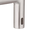 Homewerks Waterfall Brushed Nickel Motion Sensing Modern Single-Handle Bathroom Sink Faucet 2 in.