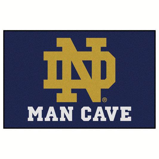 Notre Dame Man Cave Rug - 19in. x 30in.