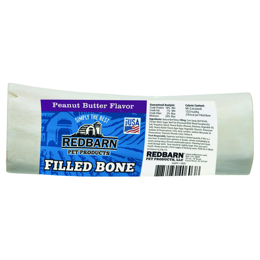 Redbarn Peanut Butter Grain Free Bone For Dogs 1 pk (Pack of 15)