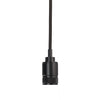 Feit Electric Black Metal 60W E26 Dimmable Plug-in Pendant Light 55 H x 2.75 W x 6.5 D in.