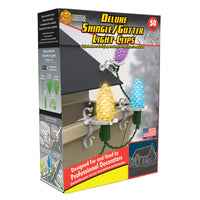 Adams & Co Deluxe White Polypropylene LED Shingle Light Clips 1 L x 3 H x 2.25 W in. - Deal of The Week