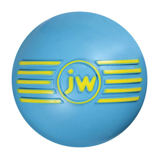 JW Pet Assorted Rubber ISqueak Ball Dog Toy Small 1 pk