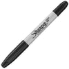 Sharpie Twin Tip Black Ultra Fine Tip Permanent Marker 1 pk (Pack of 6)