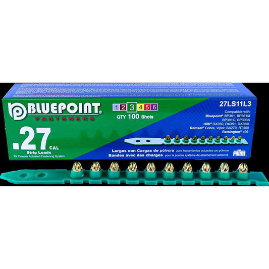 Blue Point 0.27 in. D X 7 in. L Plastic Strip Head Anchor Bolts 100 pk