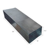 Deflect-O Jordan Silver Galvanized Steel Rectangular Indoor Duct 24 L x 1 W in. (Pack of 6)