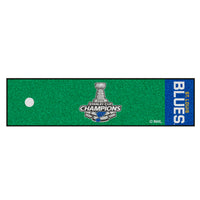 NHL - St. Louis Blues 2019 Stanley Cup Champions Putting Green Mat - 1.5ft. x 6ft.