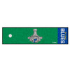 NHL - St. Louis Blues 2019 Stanley Cup Champions Putting Green Mat - 1.5ft. x 6ft.