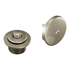 BRUSHED NICKEL TUB/SHOWER DRAIN COVERS
