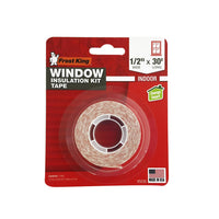 Frost King Plastic Clear Indoor Mounting Tape 0.01 mil Thick x 30 L ft. x 1/2 W in.