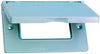 Sigma Engineered Solutions Rectangle Metal 1 gang Horizontal GFCI Cover