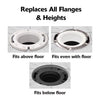 Korky Wax Free Toilet Seal Rubber and Foam For Universal
