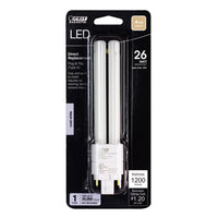Feit Linear PL G24Q-3 4-Pin LED Bulb Cool White 26 Watt Equivalence 1 pk