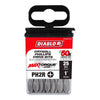 Diablo Phillips Reduced #2 X 1 in. L Driver Bit 25 pk