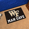 Wake Forest University Man Cave Rug - 19in. x 30in.
