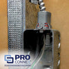 Sigma Electric ProConnex 3/8 in. D Die-Cast Zinc Double Snap Lock Connector For AC, MC and FMC/RWFMC