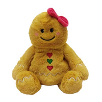 Warmies Gingerbread Girl  Stuffed Animals Plush Brown