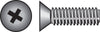 Hillman No. 1/4-20 X 3 in. L Phillips Flat Head Zinc-Plated Steel Machine Screws 100 pk