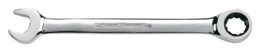 GearWrench 18 mm 12 Point Metric Ratcheting Combination Wrench 9.33 in. L 1 pc