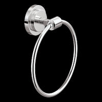 CHROME TOWEL RING