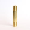 ATC 1/4 in. MPT 1/4 in. D MPT Yellow Brass Nipple 2-1/2 in. L