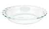 Pyrex 9.5 in. W x 9-1/2 in. L Pie Plate Clear (Pack of 6)
