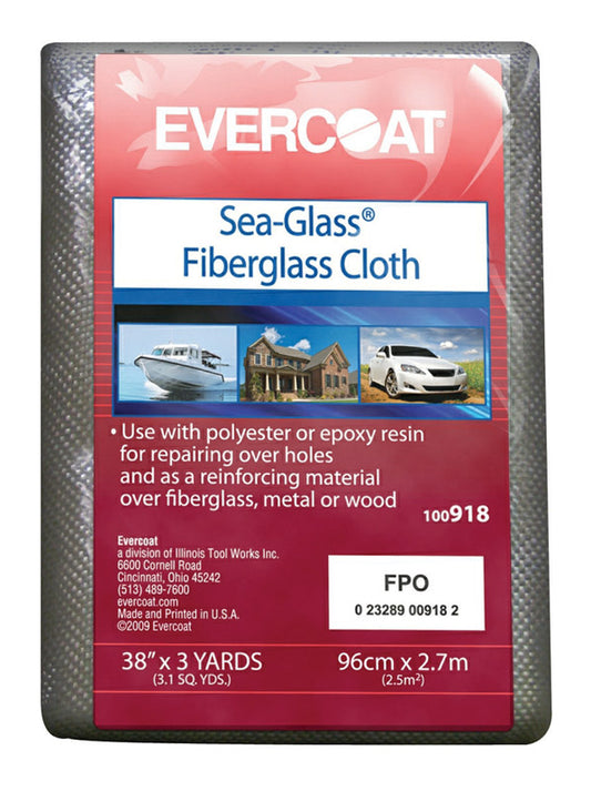 Evercoat Sea Glass Fiberglass Cloth 3 yd