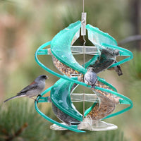 Cascade Dna Songbird Seed Feeder, Green, 2 lbs.