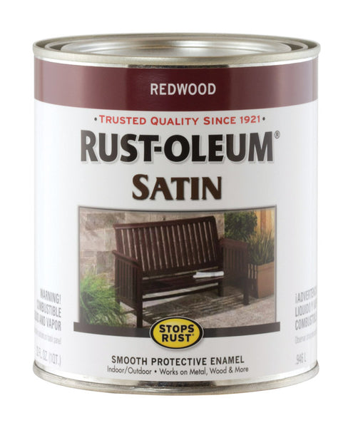 Paint Qt Sat Redwood R-O (Case Of 2)