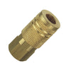 Amflo Brass 1/4 in. I/M Style Coupler 3/8 in. Female NPT 1 pc. (Pack of 10)