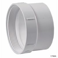 NDS Schedule 35 4 in. Spigot each X 4 in. D FPT PVC Pipe Adapter 1 pk - Deal of The Week