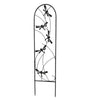 Living Accents 40 in. H Black Steel Pot Trellis