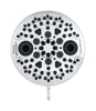 Oxygenics Chrome ABS 5 settings Showerhead 1.75 gpm