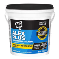 DAP Alex Plus Ready to Use White Spackling Compound 1 gal. (Pack of 2)
