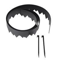 EasyFlex Plastic Black Landscape Edging Kit (Pack of 3)