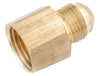 Amc 754046-0608 3/8" X 1/2" Brass Lead Free Female Flare Coupling (Pack of 5)