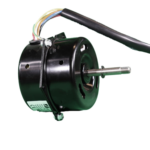 Motor de enfriador evaporativo de metal negro Hessaire de 12,25 pulg. de alto x 6 pulg. de ancho x 8 pulg. de profundidad - Caja abierta