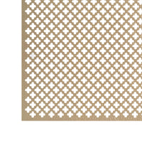 SHEET BRZ CLOVRLEAF3'X3' (Pack of 3)