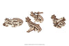 UGears U-Fidget 3D Puzzle Model Wood Natural