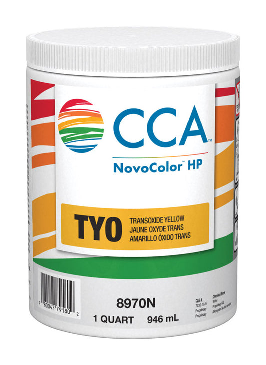 NovoColor HP CCA TY Trans Oxide Yellow Paint Colorant 1 qt