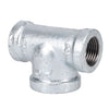 Bk Products 1/2 In. Fpt  X 1/2 In. Dia. Fpt Galvanized Malleable Iron Reducing Tee