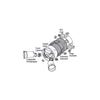 Sigma Electric New Work 16.5 cu in Round Metallic Extension Ring Gray
