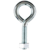Hampton 3/16 in. x 1-1/2 in. L Zinc-Plated Steel Eyebolt Nut Included (Pack of 10)