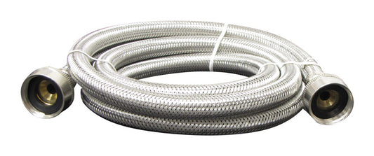 Plumb Pak 3/4 in. FGH in. X 3/4 in. D FGH 72 in. Stainless Steel Washing Machine Hose