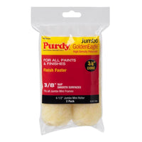 Purdy GoldenEagle Polyester 4.5 in. W X 3/8 in. Jumbo Mini Paint Roller Cover 2 pk - Deal of The Week
