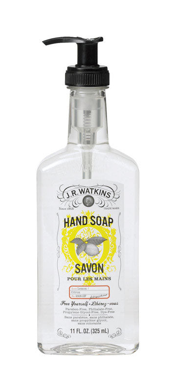 J.R. Watkins Lemon Scent Liquid Hand Soap 11 (Pack of 6)