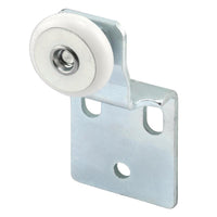 Prime-Line 3/4 in. D X 1/4 in. L Mill Plastic/Steel Door Roller Bracket 2 pk - Deal of The Week