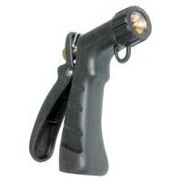 Melnor Metal Industrial Hose Nozzle Heavy Duty Adjustable Spray Insulated Grip for Garden and Outdoor Use
