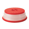 Tovolo 10.5 in. W x 10.5 L Red/White Plastic Collapsible Microwave Food Cover (Pack of 6)